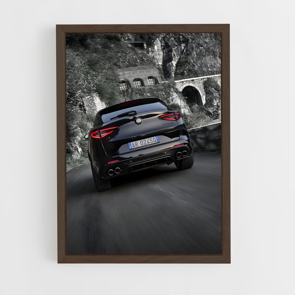 Poster Jaguar Éclipse – affiche Alfa Romeo (vue 5)